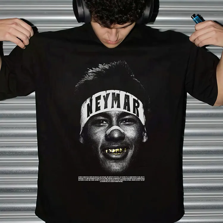 Neymar Printed Men's T-shirt