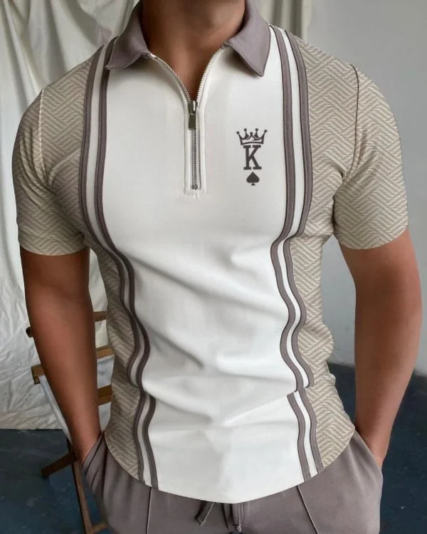 Men's Simple Polo Shirt