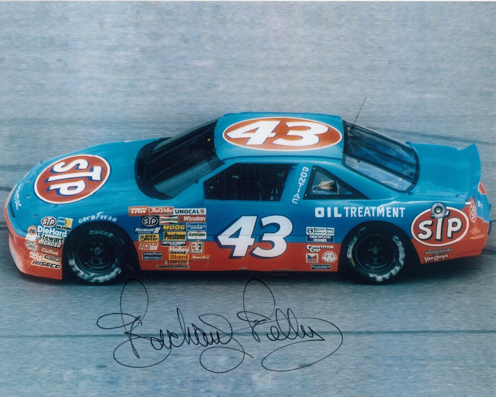 Richard Petty #1 8x10 Signed Photo Poster painting w/ COA NASCAR 031019