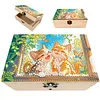 Bo&icirc;te de rangement faite main &agrave; la main pour d&eacute;coration de bureau &agrave; th&egrave;me de peinture en diamant en 5D
