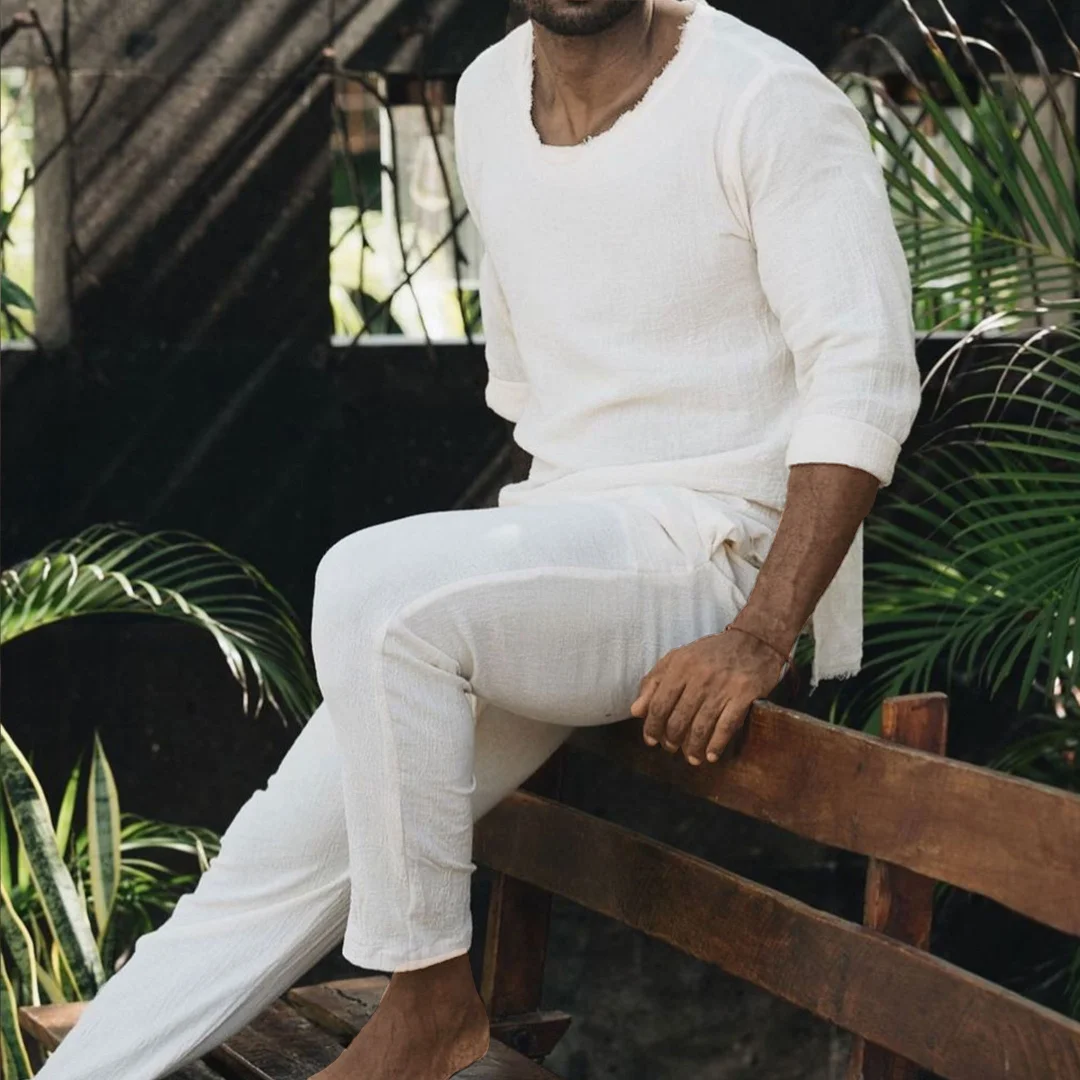 Plain Linen Shirt-inspireuse