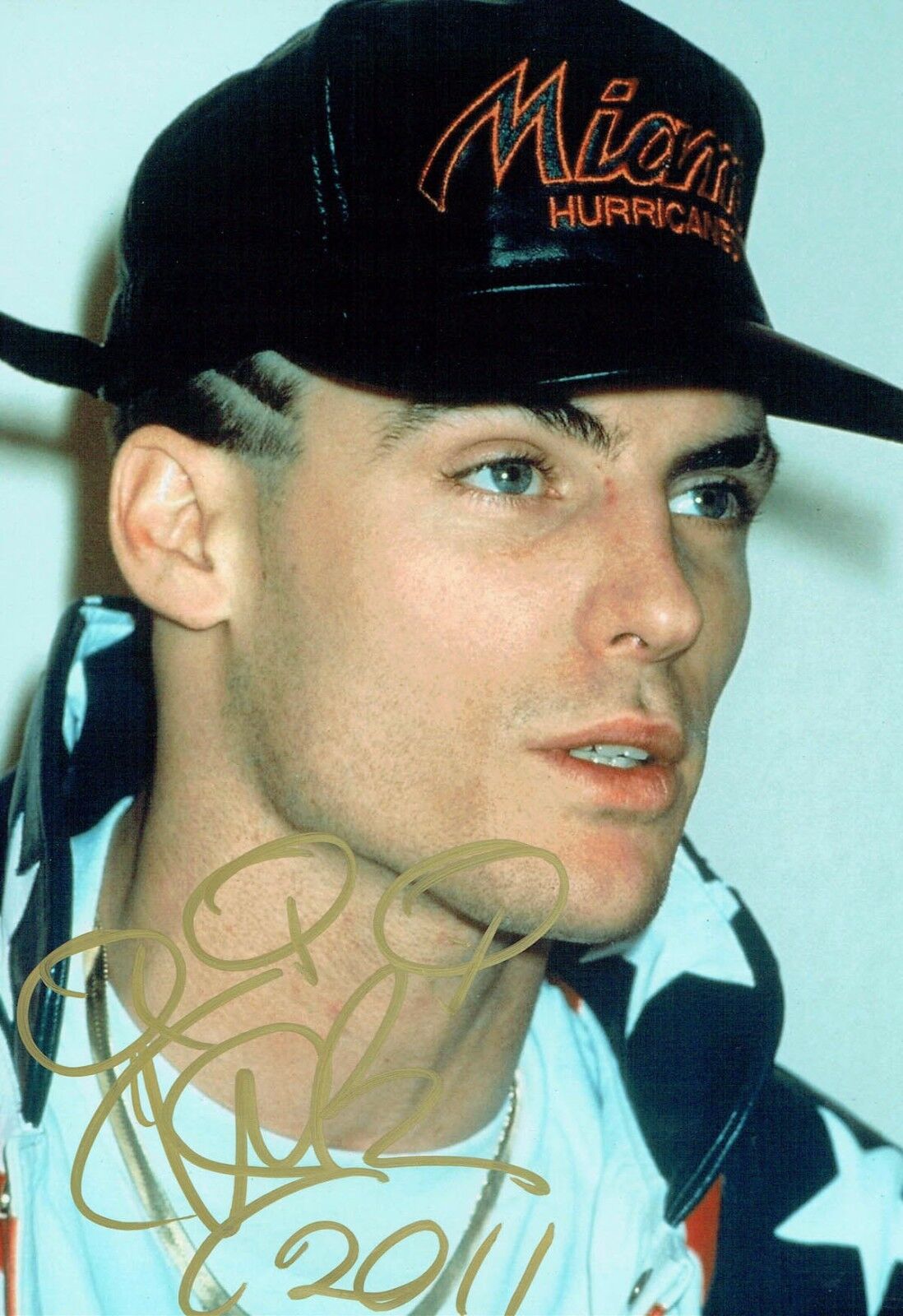 Vanilla ICE SIGNED Autograph 12x8 Photo Poster painting American Rapper MUSIC AFTAL COA