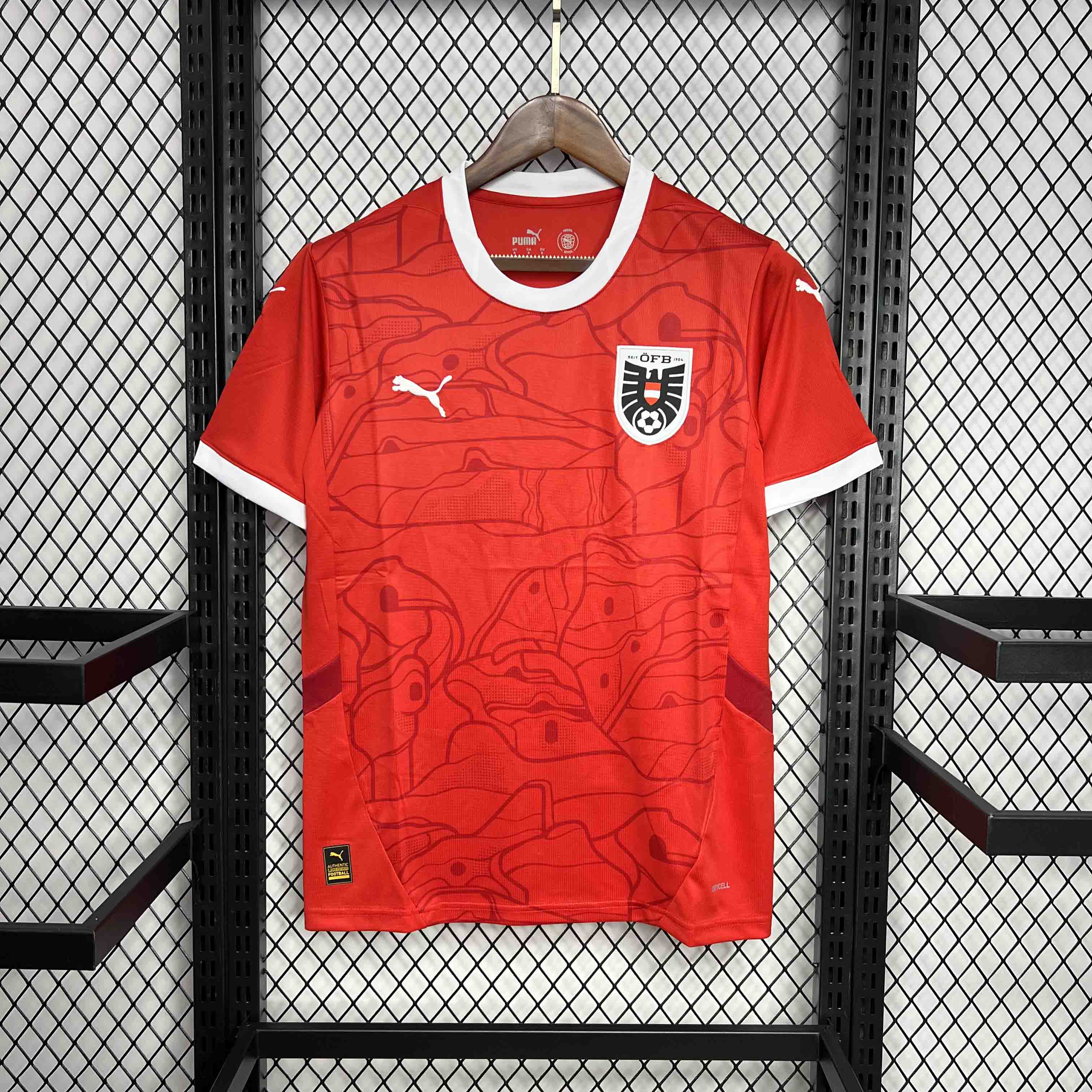 Austria 2024 Home Stadium Jersey - Fans Version