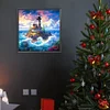 (40*40cm)Lighthouse - Full Round Drill Diamond Painting