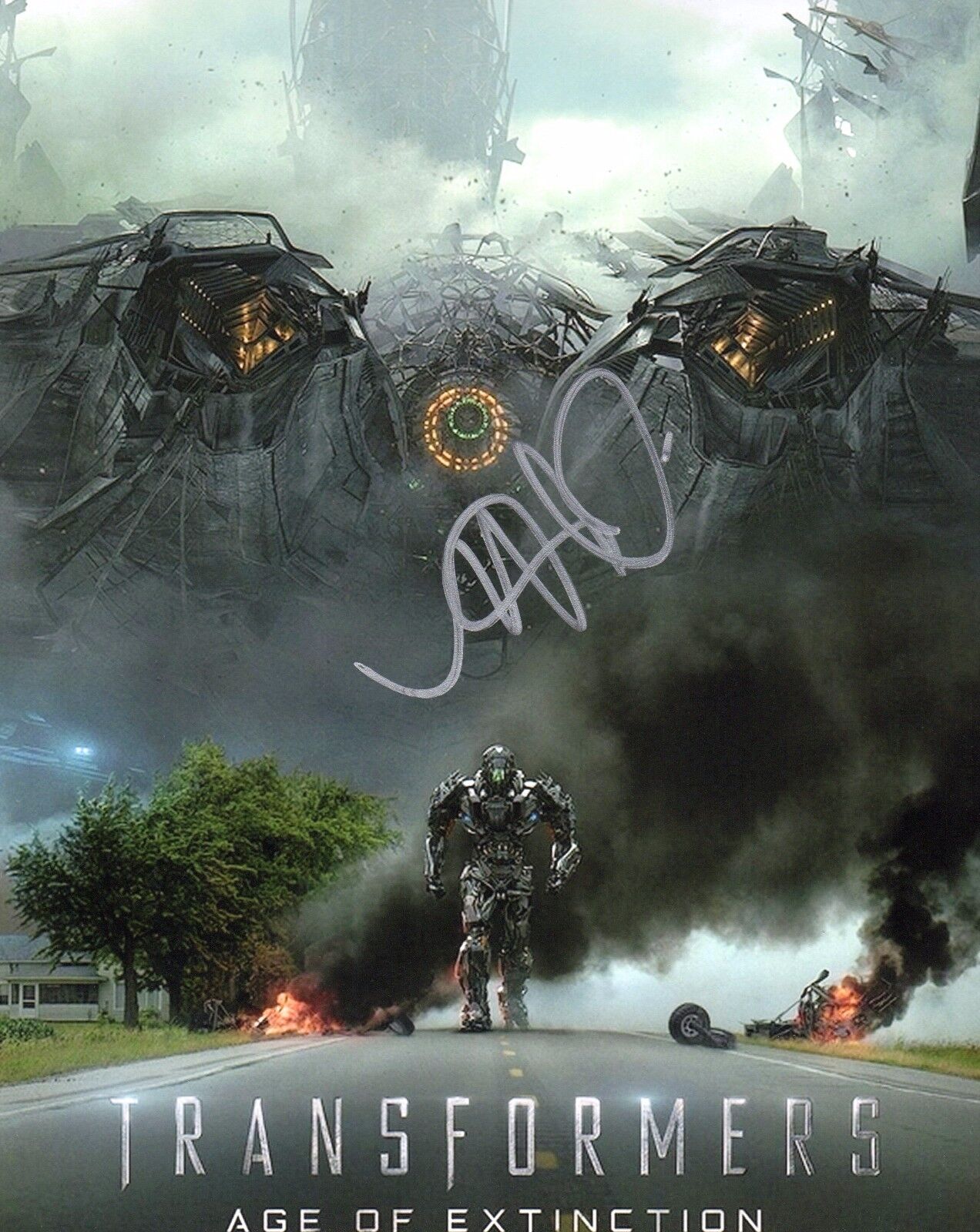 GFA Transformers Movie Star * NICOLA PELTZ * Signed Autograph 8x10 Photo Poster painting N3 COA