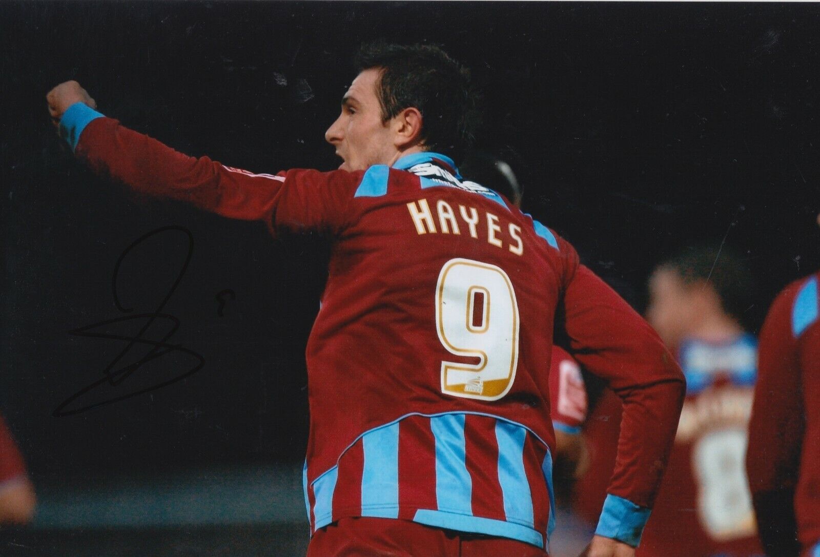 Paul Hayes Hand Signed 12x8 Photo Poster painting - Scunthorpe United Autograph 4.