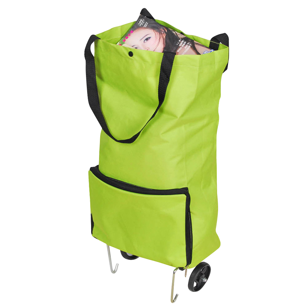 

Portable Shopping Trolley Bag Foldable Pull Cart Supermarket Home Accessory, 501 Original