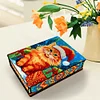 Diamond Painting Christmas Xmas Cat Organizer for DIY Craft