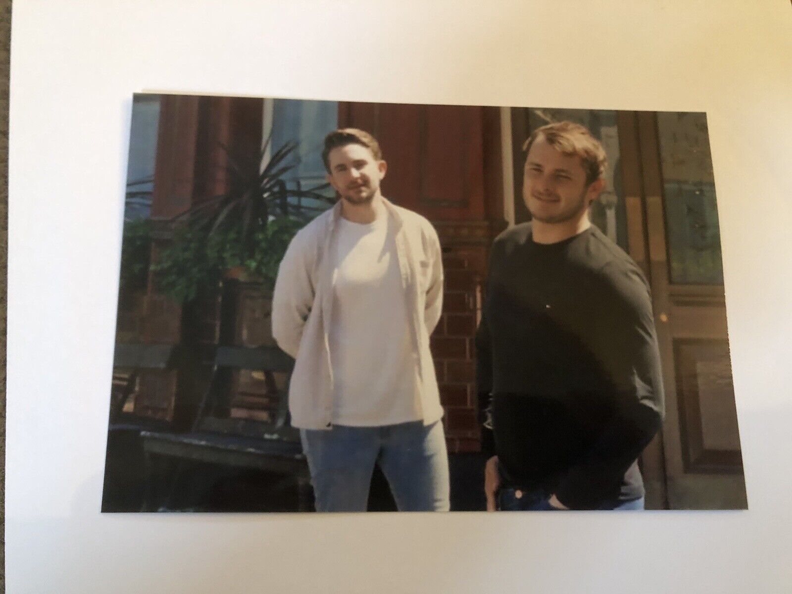 MAX BOWDEN & TONY CLAY (EASTENDERS) UNSIGNED Photo Poster painting- 6x4”