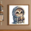 Owl - 18CT Stamped Cross Stitch 20*20cm/7.87*7.87in