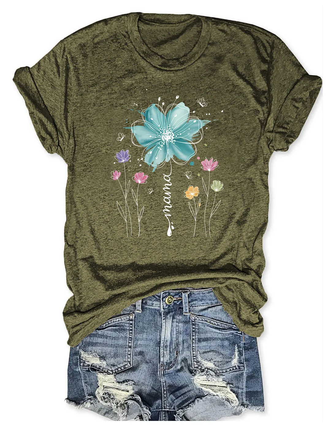 Floral Mama T-shirt