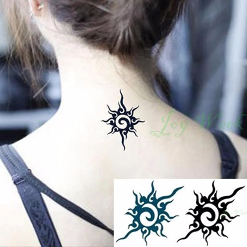 Waterproof Temporary Tattoo Sticker fly birds mermaid owl deer mandala tatto stickers flash tatoo fake tattoos for women girl 4