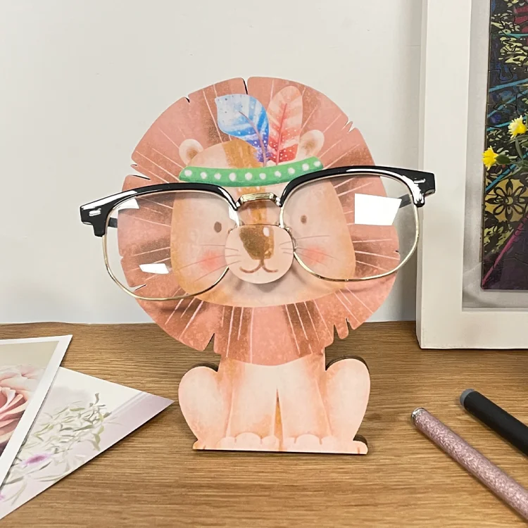 Glasses Holder Stand Gift -  Lion[Leona]