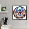 uk.everydayedeals Diamond Painting - Round AB Drills - Xmas Snowman(45*45cm)