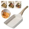 Nonstick Breakfast Frying Pan Tamagoyaki Cooker for Gas Stove Induction Cookware
