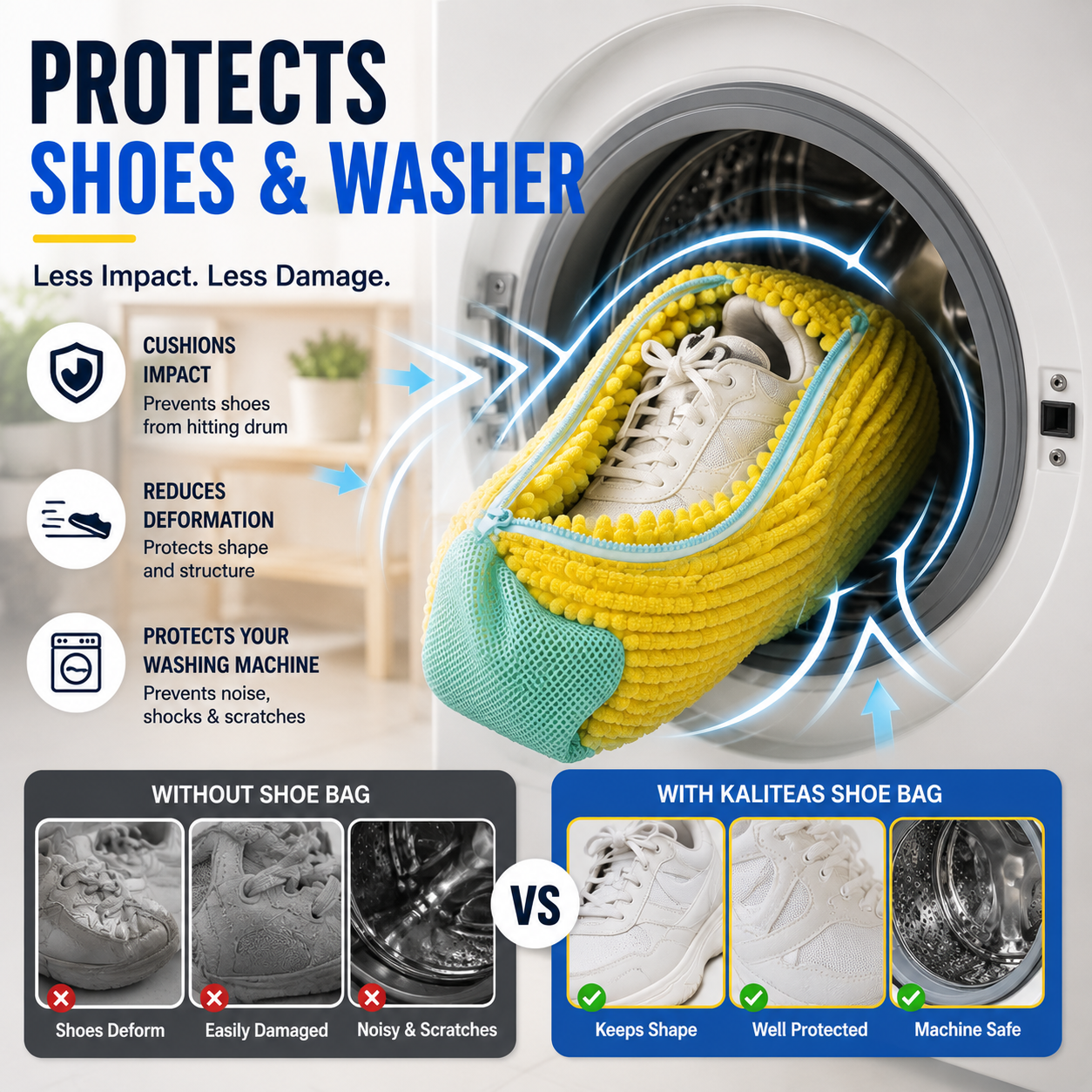 360 degree shoe cleaning fibers