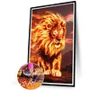 Diamond Painting-DIY Full Round Drill Lion(40*60CM)