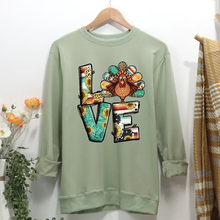 Love Women Casual Sweatshirt
