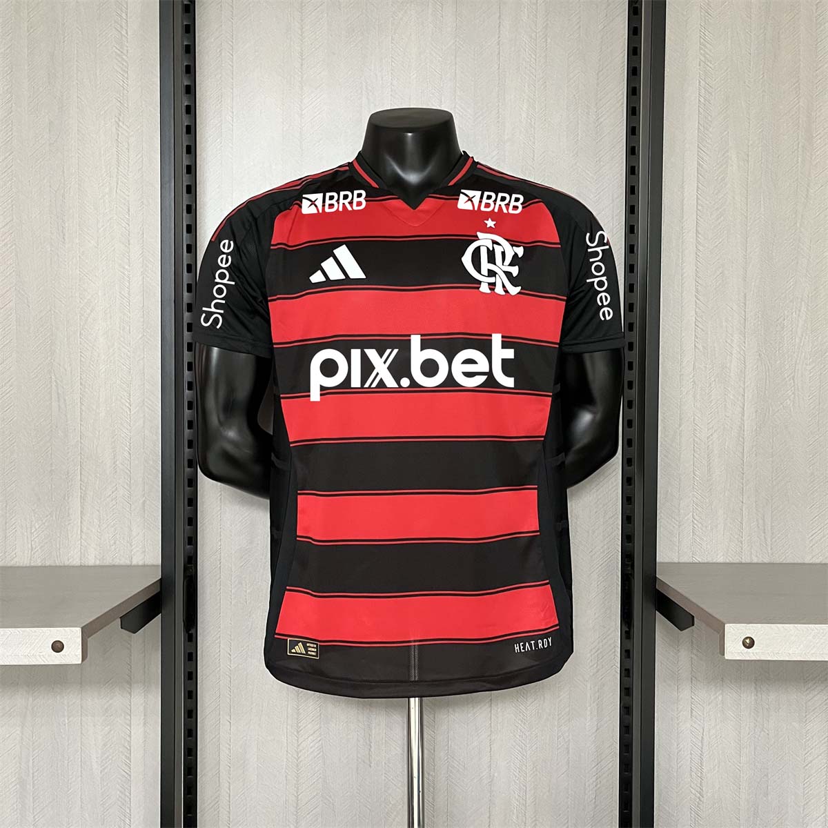 2025-2026 Player Version Flamengo Home Football All SponsorShirt 1:1 Thai Quality- Maxi Kits