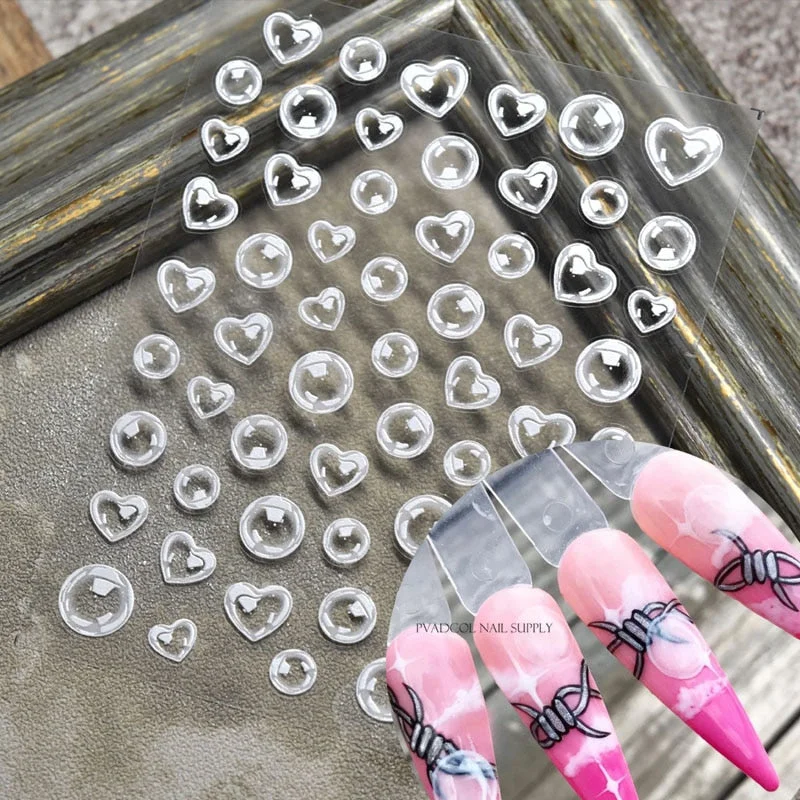 Japanese Nail Art Ice Aurora Nail Sticker Decals Korean Trendy Nails Design Self Adhesive Holographic Slider Manicure Decoration-Nail Inspo