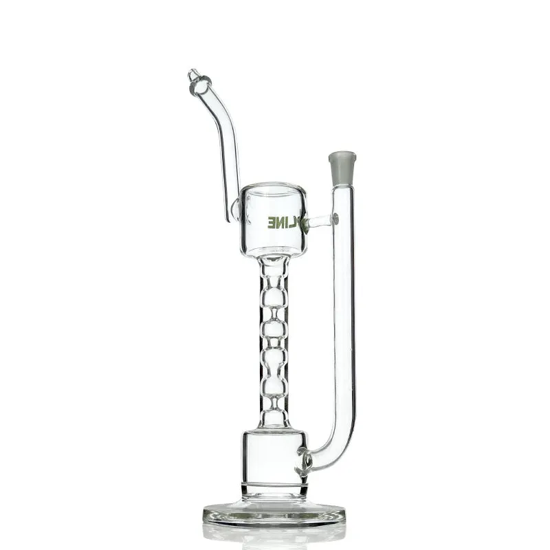 Grav Labs Upline Pipe Glass Bong with Spline Perc