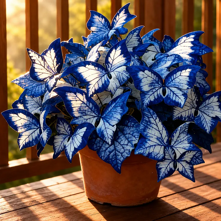 🦋Blue Begonia 'Moonlight Butterfly' Seeds
