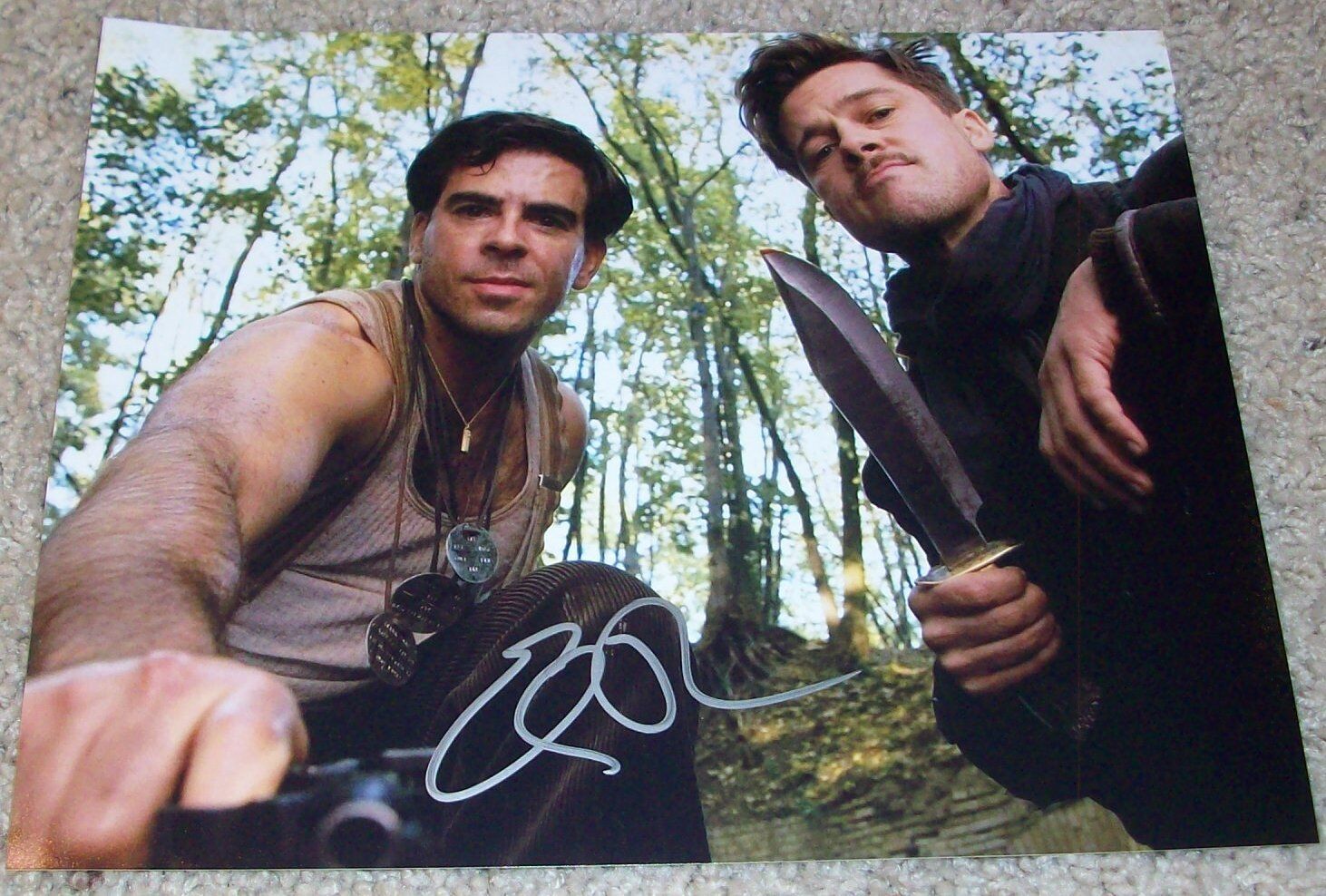 ELI ROTH SIGNED AUTOGRAPH INGLOURIOUS BASTERDS 8x10 Photo Poster painting F w/EXACT VIDEO PROOF