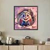 Diamond Painting -DIY Round Drill Cartoon Judy Hopps Happy Tear-Out