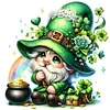 Diamond Painting -DIY Round Drill St. Patrick Day Gnome