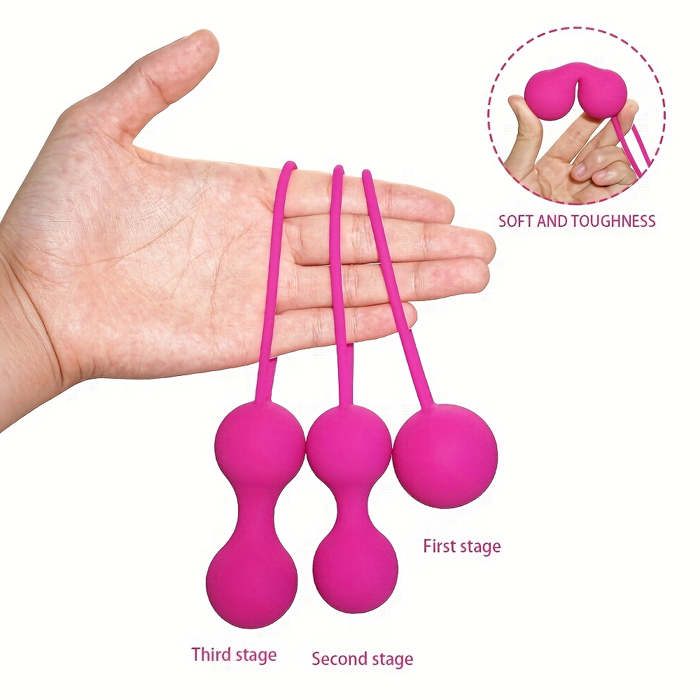 Silicone Kegel Vagina Balls for Pelvic Floor Muscles Strengthening