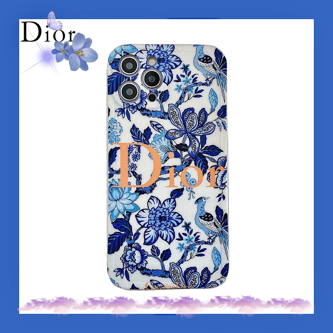 Silicone Blue and white Porcelain Stayle iPhone Case--[GUCCLV]