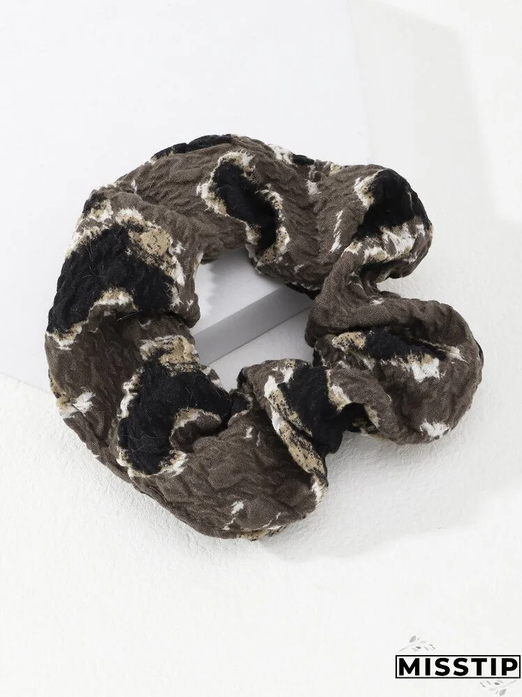 Color Block Scrunchie