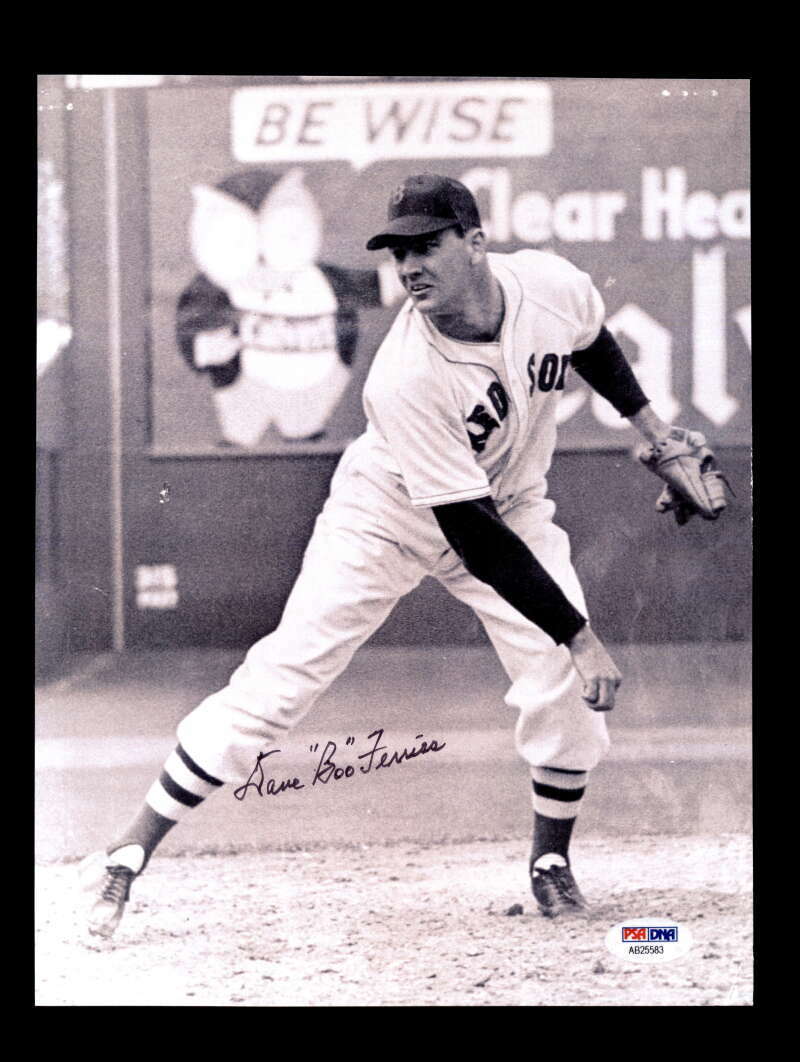 Boo Ferriss PSA DNA Coa Signed 8x10 Photo Poster painting Autograph