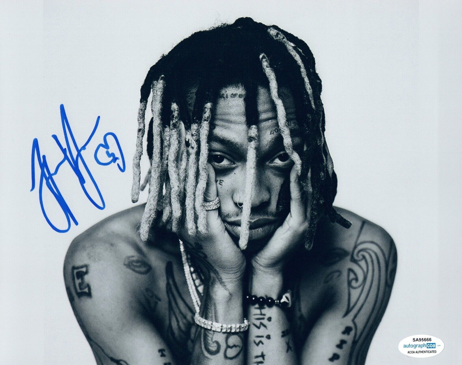 Tyla Yaweh Signed Autographed 8x10 Photo Poster painting Hip Hop Rapper ACOA COA