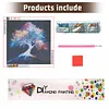 Diamond Painting -DIY Round Drill Glowing Tree of Life(40x40cm)
