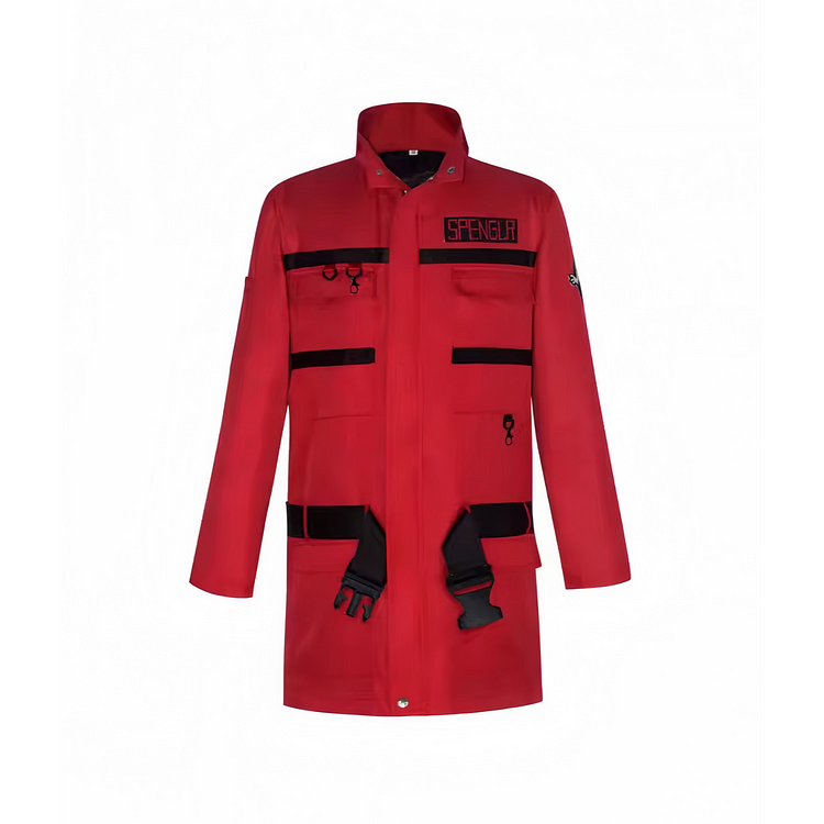 Ghostbusters: Frozen Empire Costume Paul Rudd Red Jacket Outfit 2024