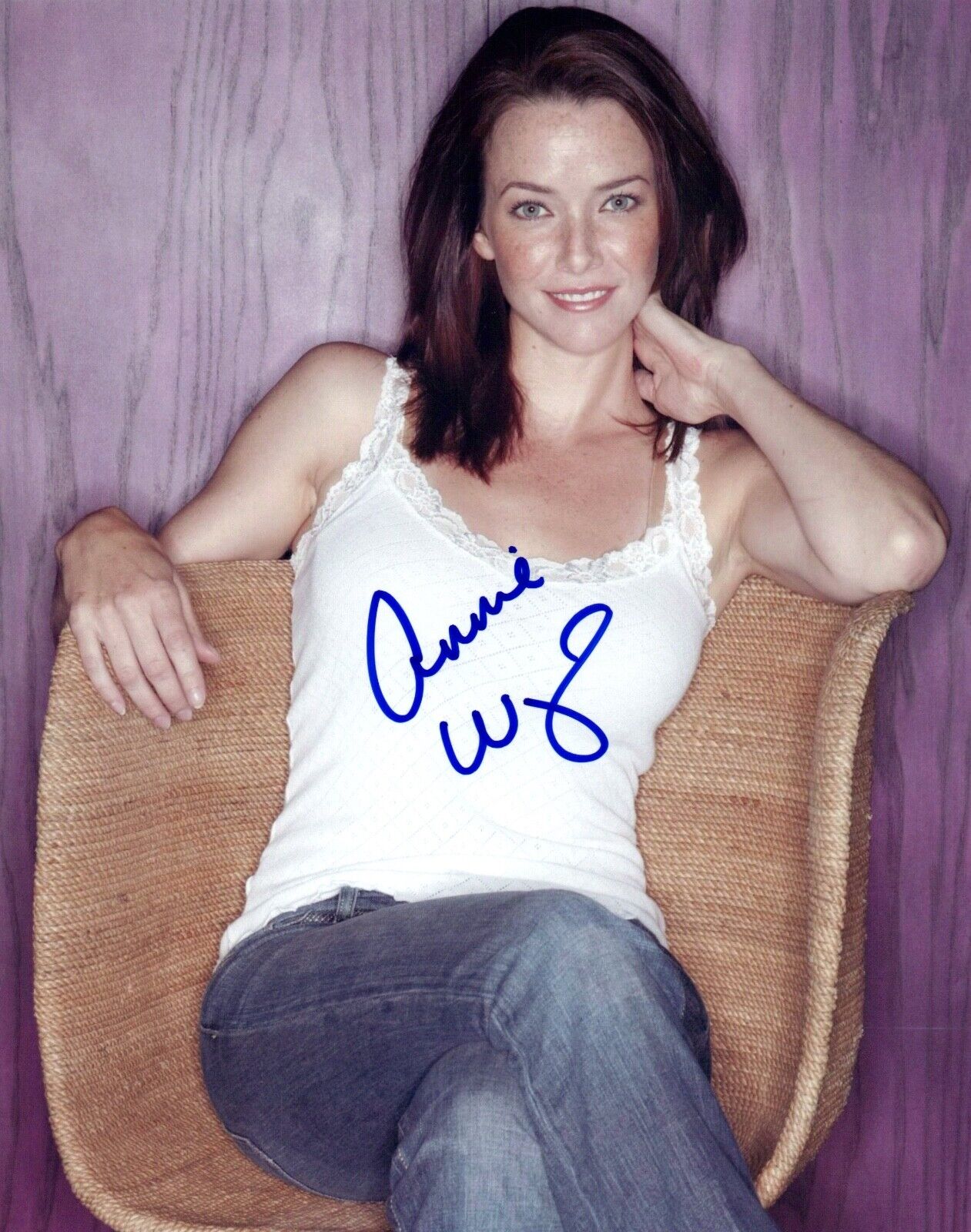 Annie Wersching Signed Autographed 8x10 Photo Poster painting 24 Actress COA