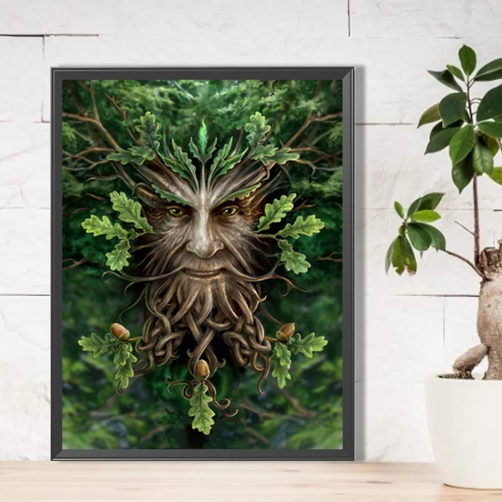 Partial AB Diamond Painting - Full Round Drill - Tree(Canvas|45*60cm)