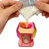 Diamond Painting Organizer Funnel Fit Round Containers Portable Drill Funnel 2.56x1.97in for DIY Craft Easy Transfer Tools (Red Gold)