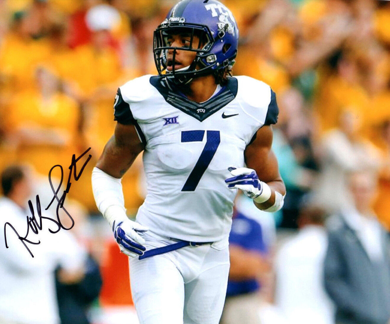 Kolby Listenbee hand signed autographed 8x10 football Photo Poster painting TCU Horned Frogs NFL