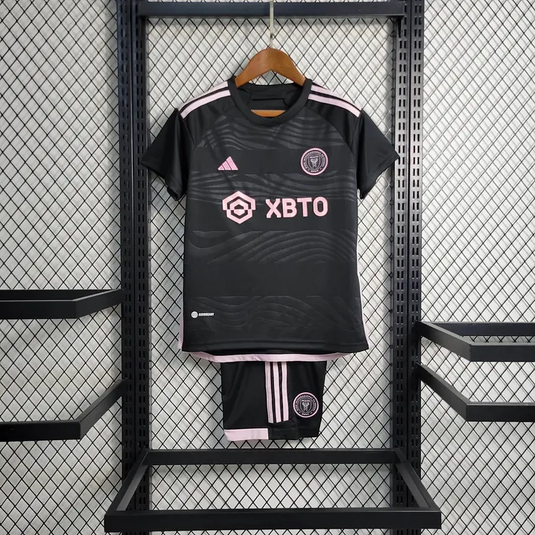 2023/2024 Kids Size Inter Miami Away Soccer Jersey 1:1 Thai Quality