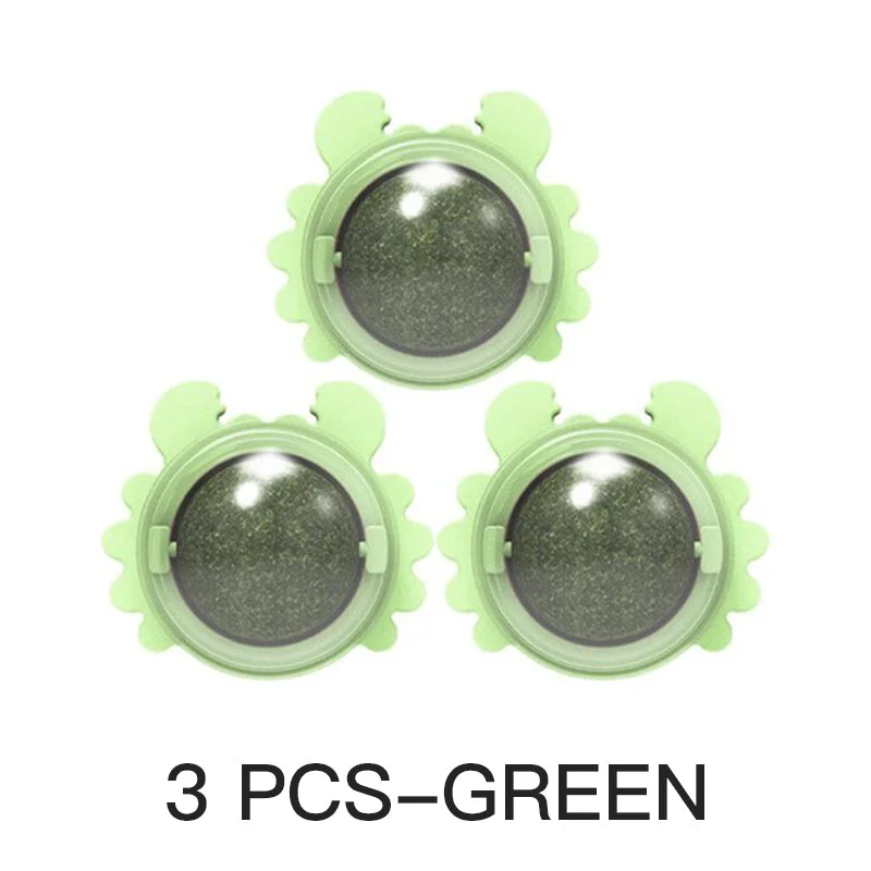 Crab Catnip Ball Toy Teething Cleaning