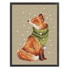 Fox-14CT Counted Cross Stitch 24*33cm/9.45*12.99in