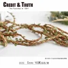 5mm simulation rattan fake leaves wax rope decorative rope wrapped decoration landscape design DIY