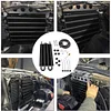 Converter Kit Aluminum Engine Oil Cooler Car Modified Accessories (4 Row)