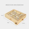 Balancing 3D Wooden Maze for Focus Development, Educational Interactive Hand-Eye Coordination Training