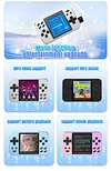 Magnetic Power Bank 6000 Classic Games Nostalgic Retro Game Power Bank HD Magnetic Handheld Game Console
