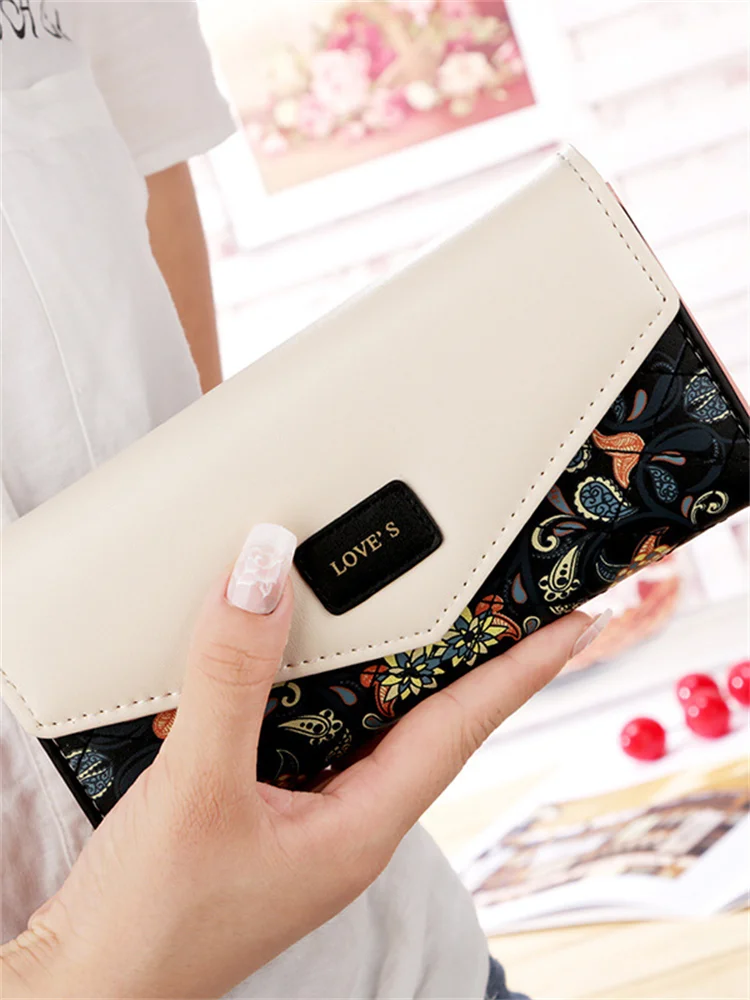 Elegant Paisley Floral Utility Envelope Purse