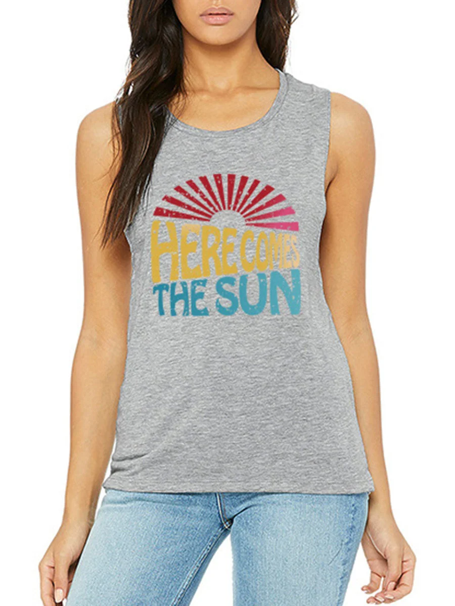 HERE COMES THE SUN Tank Top