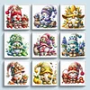 (Multi-Style) Vegetable Fruit Gnome-11CT Stamped Cross Stitch 45*45cm/17.72*17.72in